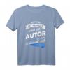 Herren T-Shirt Autor Verfasser Schriftsteller Geschenk mit Spruch – Lustiges Design für Buchliebhaber & kreative Berufstätige