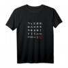Koreanisches Alphabet Hangul Matrix T-Shirt – Perfekt zum Koreanisch Lernen und für Korea Fans