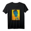 Albert Camus Portrait Gemälde T-Shirt - Buntes Popart Design, Perfekt als Geschenk für Kunst- und Literaturfans, Bücherwürmer & Philosophie-Liebhaber