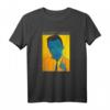 Albert Camus Portrait Gemälde T-Shirt - Buntes Popart Design, Perfekt als Geschenk für Kunst- und Literaturfans, Bücherwürmer & Philosophie-Liebhaber