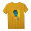Albert Camus Portrait Gemälde T-Shirt - Buntes Popart Design, Perfekt als Geschenk für Kunst- und Literaturfans, Bücherwürmer & Philosophie-Liebhaber