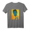 Albert Camus Portrait Gemälde T-Shirt - Buntes Popart Design, Perfekt als Geschenk für Kunst- und Literaturfans, Bücherwürmer & Philosophie-Liebhaber