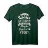 Ich bin ein Schriftsteller T-Shirt – Humorvolles Statement für Autoren, Romanautoren und Literaturfans, ideales Geschenk für Buchliebhaber