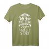 Ich bin ein Schriftsteller T-Shirt – Humorvolles Statement für Autoren, Romanautoren und Literaturfans, ideales Geschenk für Buchliebhaber