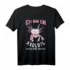 Ich bin ein Axolotl T-Shirt – Lustiges Aquaristik Design für Tierliebhaber & Schwanzlurch-Fans