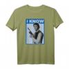 Star Wars Han Solo I Know Side Portrait T-Shirt – Offiziell lizenzierte Star Wars Fanbekleidung für Fans und Sammler