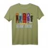 Women Of Star Trek 5 Silhouettes Grafik T-Shirt - Offiziell lizenzierte Star Trek Damenbekleidung