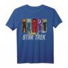 Women Of Star Trek 5 Silhouettes Grafik T-Shirt - Offiziell lizenzierte Star Trek Damenbekleidung
