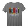 Women Of Star Trek 5 Silhouettes Grafik T-Shirt - Offiziell lizenzierte Star Trek Damenbekleidung