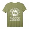 Sternzeichen Fische T-Shirt - Geschenk für Februar & März Geborene, Geburtstag & Weihnachten, Persönliches Horoskop Kostüm