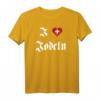 I love Jodeln - Schweiz Musik Singen Fan T-Shirt für Volksmusik- und Schlagerliebhaber