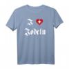 I love Jodeln - Schweiz Musik Singen Fan T-Shirt für Volksmusik- und Schlagerliebhaber
