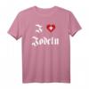 I love Jodeln - Schweiz Musik Singen Fan T-Shirt für Volksmusik- und Schlagerliebhaber
