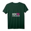 Damen Ich Liebe Schlager Popmusik Party Melodie Musikstil T-Shirt mit V-Ausschnitt – Perfektes Geschenk für Schlager- und Popmusikfans zu Weihnachten & Geburtstag