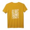 My Brain Is 99% Song Lyrics - Lustiges Musikliebhaber T-Shirt für Sänger, Musical- und Theaterfans, perfekte Geschenkidee