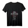 Damen T-Shirt mit Psalm 'Ich werde den Lobpreis des Herrn' - Klassisch geschnitten, V-Ausschnitt, leichtes religiöses Design