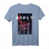 Aesthetic Vaporwave Japan T-Shirt mit Schriftzeichen – Retro-Futurismus, Tokyo & Anime Kultur für E-Girls, Otaku & Streetwear Fans