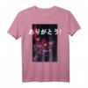 Aesthetic Vaporwave Japan T-Shirt mit Schriftzeichen – Retro-Futurismus, Tokyo & Anime Kultur für E-Girls, Otaku & Streetwear Fans