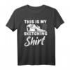 Mein Zeichnen Shirt Otaku Manga Anime Skizzieren T-Shirt - Perfektes Geschenk für Künstler, Manga Fans und Cosplay Begeisterte