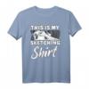Mein Zeichnen Shirt Otaku Manga Anime Skizzieren T-Shirt - Perfektes Geschenk für Künstler, Manga Fans und Cosplay Begeisterte