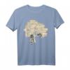 Alice im Wunderland Vintage-T-Shirt-Design mit Zitaten - Kreatives Retro-Design für Alice-Fans und Literaturliebhaber