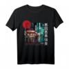 Japan Street - Sad Aesthetic Edgy Streetwear T-Shirt für Goths, EGirl & Japanese Edgy Fans | Vintage Vaporwave & Grunge Style