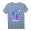 Vaporwave Medusa-Skulptur T-Shirt – Ästhetische Synthwave Kunst & Japanische Streetwear Geschenk für Retro- und Musikfans