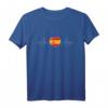 Spanien Herzschlag T-Shirt mit spanischer Flagge – Perfektes Geschenk für Fans, Patrioten & Urlauber