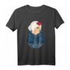 Matroschka Valentina T-Shirt mit Blumen und Spitzenkleid – Exklusives HapKitten Design für Matroschka Fans und russische Souvenir-Liebhaber