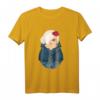 Matroschka Valentina T-Shirt mit Blumen und Spitzenkleid – Exklusives HapKitten Design für Matroschka Fans und russische Souvenir-Liebhaber