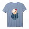 Matroschka Valentina T-Shirt mit Blumen und Spitzenkleid – Exklusives HapKitten Design für Matroschka Fans und russische Souvenir-Liebhaber