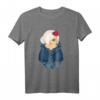 Matroschka Valentina T-Shirt mit Blumen und Spitzenkleid – Exklusives HapKitten Design für Matroschka Fans und russische Souvenir-Liebhaber