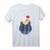 Matroschka Valentina T-Shirt mit Blumen und Spitzenkleid – Exklusives HapKitten Design für Matroschka Fans und russische Souvenir-Liebhaber