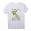 Tree Rex lustiges Dinosaurier Weihnachts-T-Shirt mit Wortspiel - Perfekt für Dino-Liebhaber und Weihnachtsfans