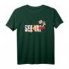 HapKitten Wile E. Coyote & Roadrunner See Ya T-Shirt - Offiziell lizenziert, Nostalgisches Cartoon Geschenk