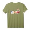 HapKitten Wile E. Coyote & Roadrunner See Ya T-Shirt - Offiziell lizenziert, Nostalgisches Cartoon Geschenk