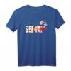 HapKitten Wile E. Coyote & Roadrunner See Ya T-Shirt - Offiziell lizenziert, Nostalgisches Cartoon Geschenk
