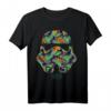 Star Wars Tropical Stormtrooper Helmet Graphic T-Shirt - Officially Licensed Star Wars Merchandise