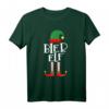 Bier Elf Familienoutfit Partnerlook Weihnachten – Lustiges Elf Kostüm für Familie & Partner, ideal für Weihnachtsfotos & Geschenke