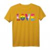 Love LGBTQ Pride Ally T-Shirt für Lesben, Schwule, Bisexuelle, Trans- und Pansexuelle – Zeige deine Unterstützung und Stolz