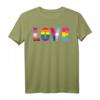 Love LGBTQ Pride Ally T-Shirt für Lesben, Schwule, Bisexuelle, Trans- und Pansexuelle – Zeige deine Unterstützung und Stolz