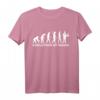 Evolution Zauberer T-Shirt - Magie Silhouette mit Zylinder, ideal für Magier und Zauberfans