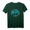 Kosmisch bunter Lebensbaum Spirituelles Yoga T-Shirt – Fördert Liebe & Frieden, perfektes Geschenk für Yoga & Achtsamkeit