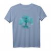 Kosmisch bunter Lebensbaum Spirituelles Yoga T-Shirt – Fördert Liebe & Frieden, perfektes Geschenk für Yoga & Achtsamkeit