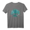 Kosmisch bunter Lebensbaum Spirituelles Yoga T-Shirt – Fördert Liebe & Frieden, perfektes Geschenk für Yoga & Achtsamkeit