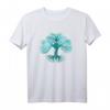 Kosmisch bunter Lebensbaum Spirituelles Yoga T-Shirt – Fördert Liebe & Frieden, perfektes Geschenk für Yoga & Achtsamkeit