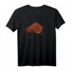 Höhlenmalerei eines Steinzeitbüffels aus Lascaux - Prähistorisches Kunstwerk auf T-Shirt, ideal für Geschichts- und Kunstliebhaber