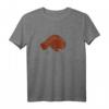 Höhlenmalerei eines Steinzeitbüffels aus Lascaux - Prähistorisches Kunstwerk auf T-Shirt, ideal für Geschichts- und Kunstliebhaber