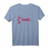 Meh. Whatever, T-Shirt mit coolem Stick Mann - Lustiges, sarkastisches Nerd T-Shirt für Studenten, IT-Profis & Geschenke zu Weihnachten oder Geburtstag