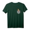 Lustiges Eichhörnchen in Brusttasche T-Shirt – Perfekt für Tierliebhaber & HapKitten Geschenk